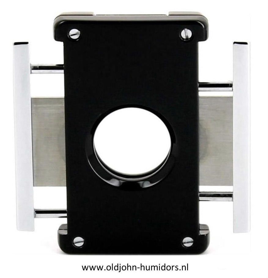 skn22 Nieuwe professionele top merk sigarenknipper van ADORINI ® - chirurgisch staal - dubbel mes, vlijmscherp - geïntegreerd veermechanisme - geschenkverpakking - leverbaar uit voorraad , verkoop via oldjohn-humidors.nl