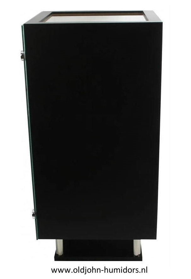 H188 Humidor Adorini Prato DeLuxe. Zwart.