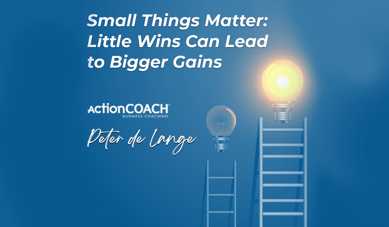 Small Things Matter