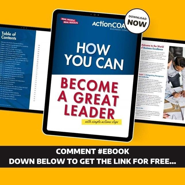 promotional post for a leadership ebook