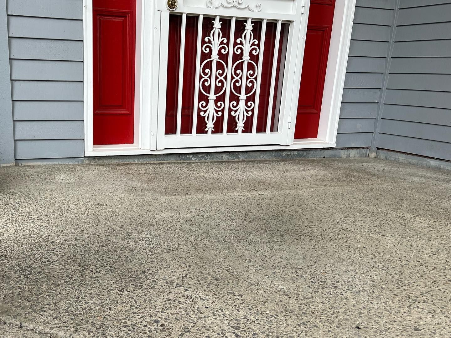 Mudjacking Front Porch