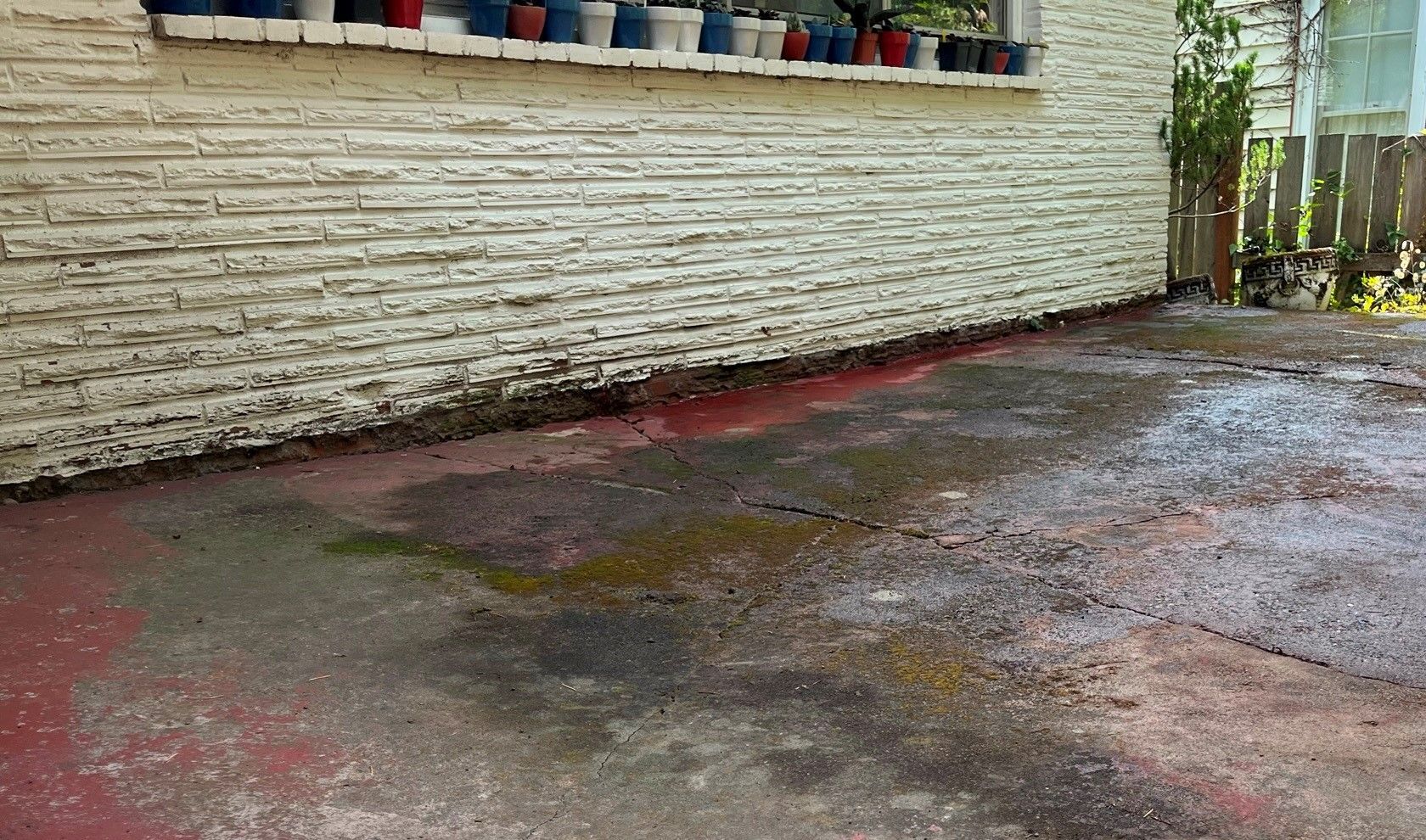 Cracked Damaged Concret