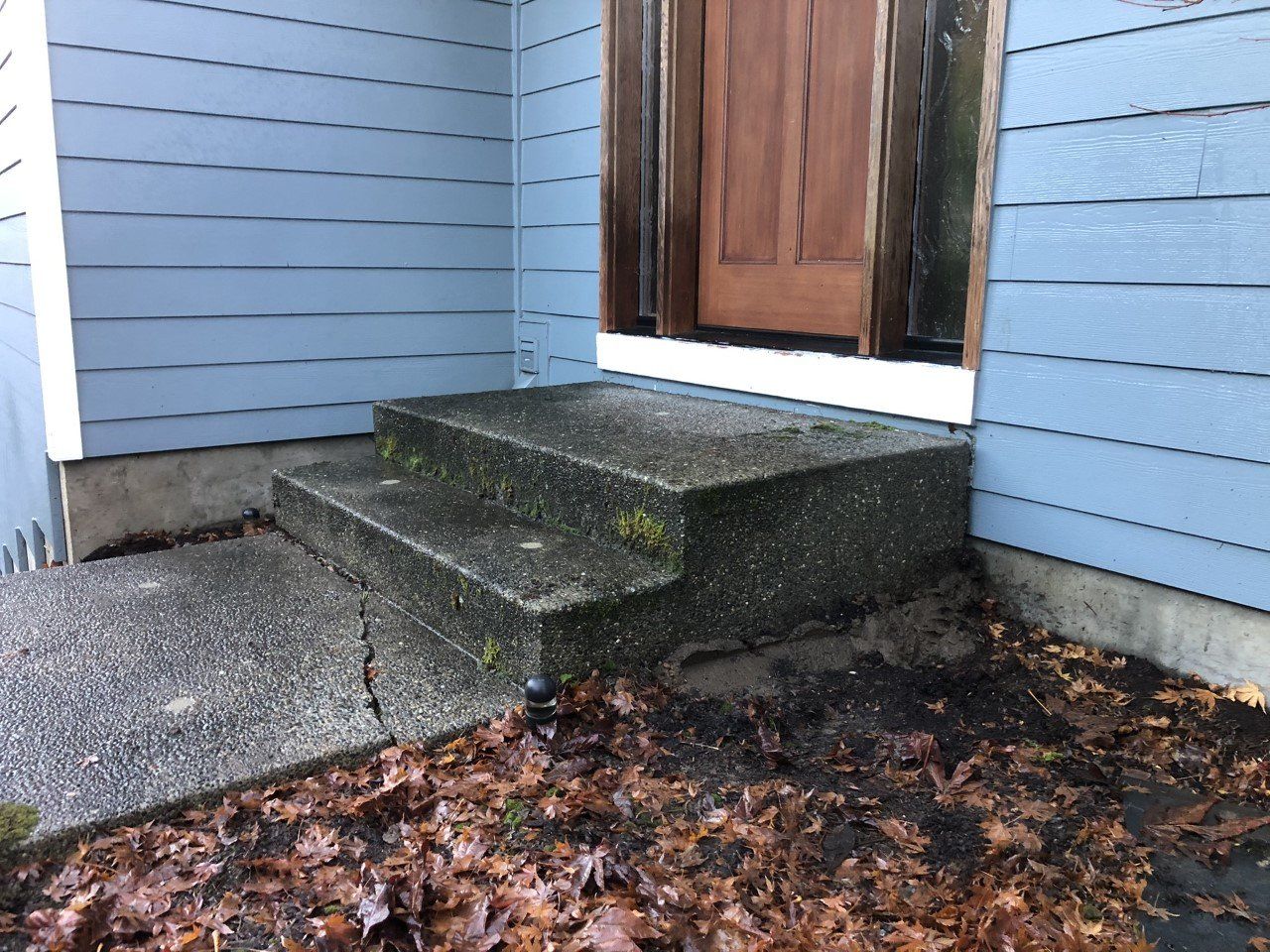 Mudjacking Front Steps Image 