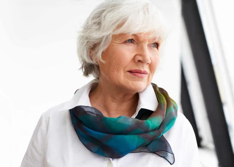 Old Woman Smiling — Delray Beach, FL — Walser Law Firm