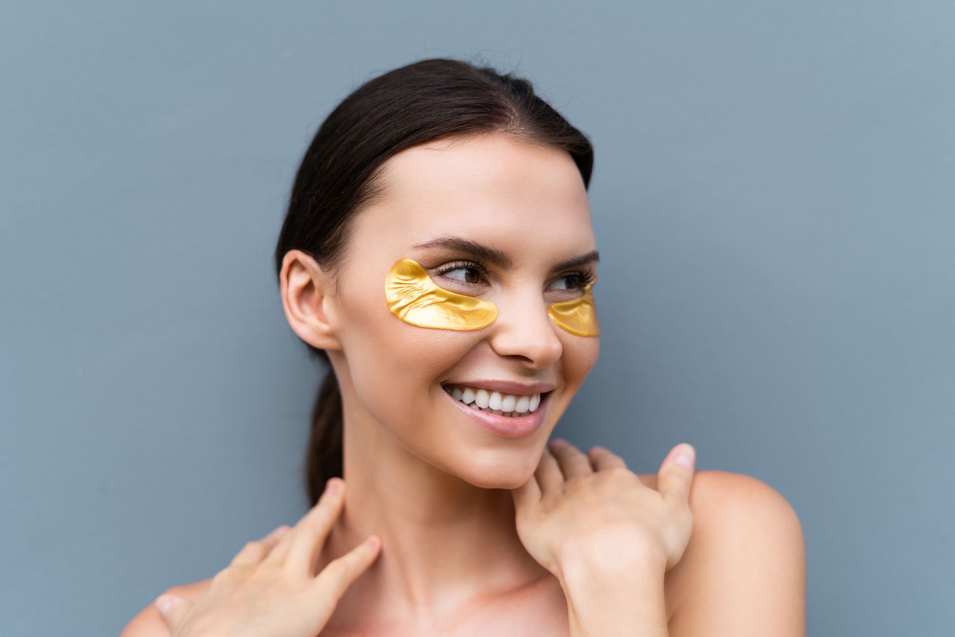 beauty portrait of woman with perfect skin