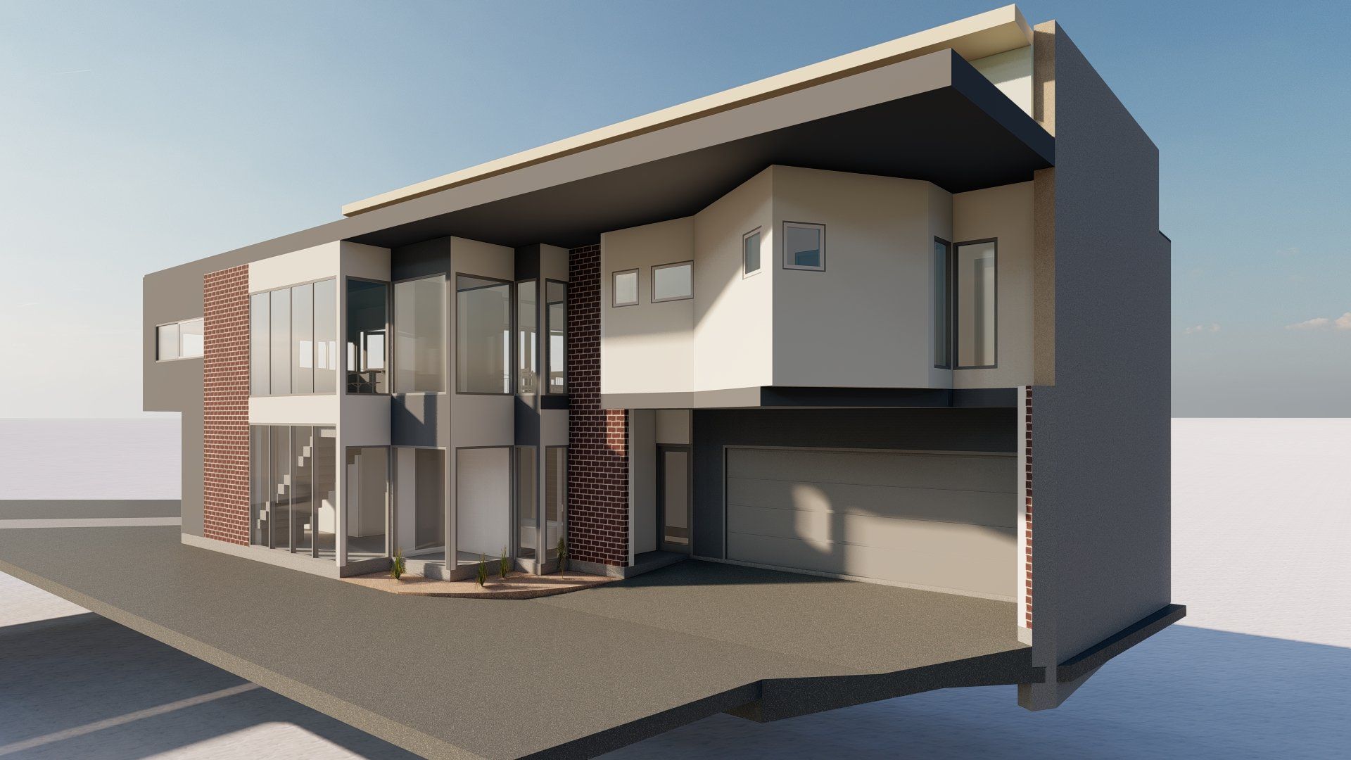George St render from side
