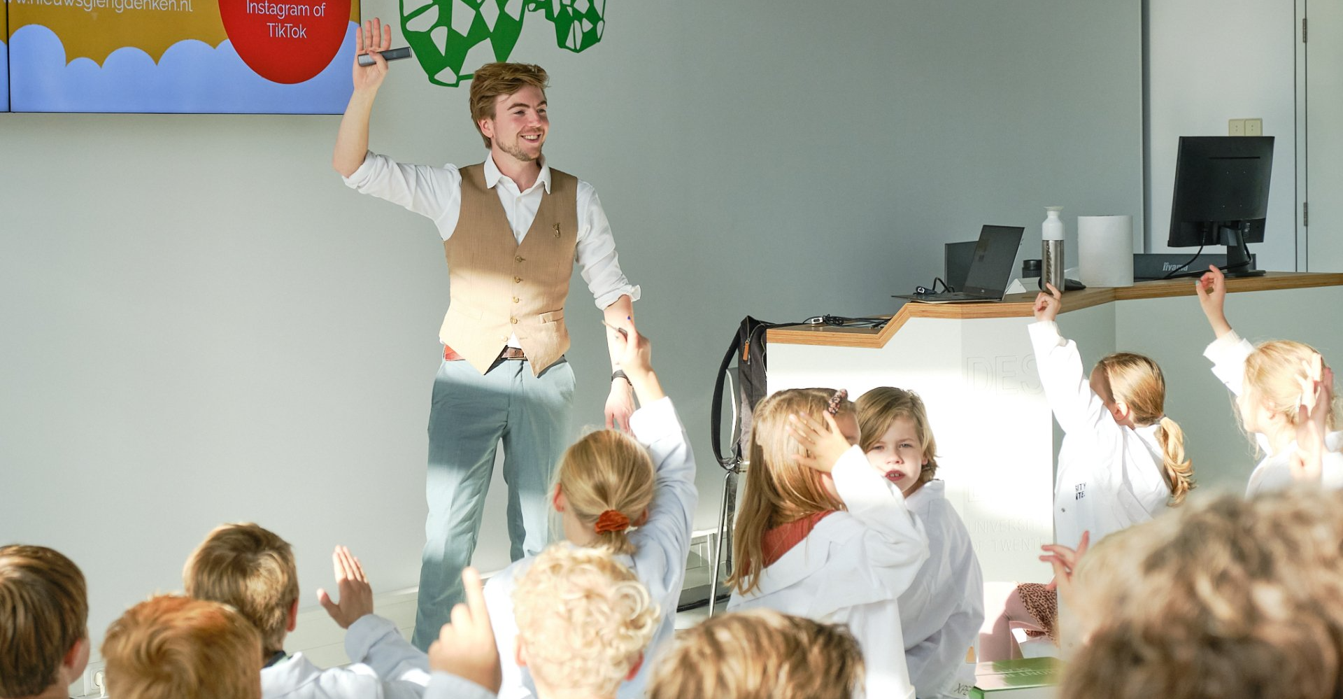Jason Fredrick Nieuwsgierig Denken Onderwijs Workshops Gastles
