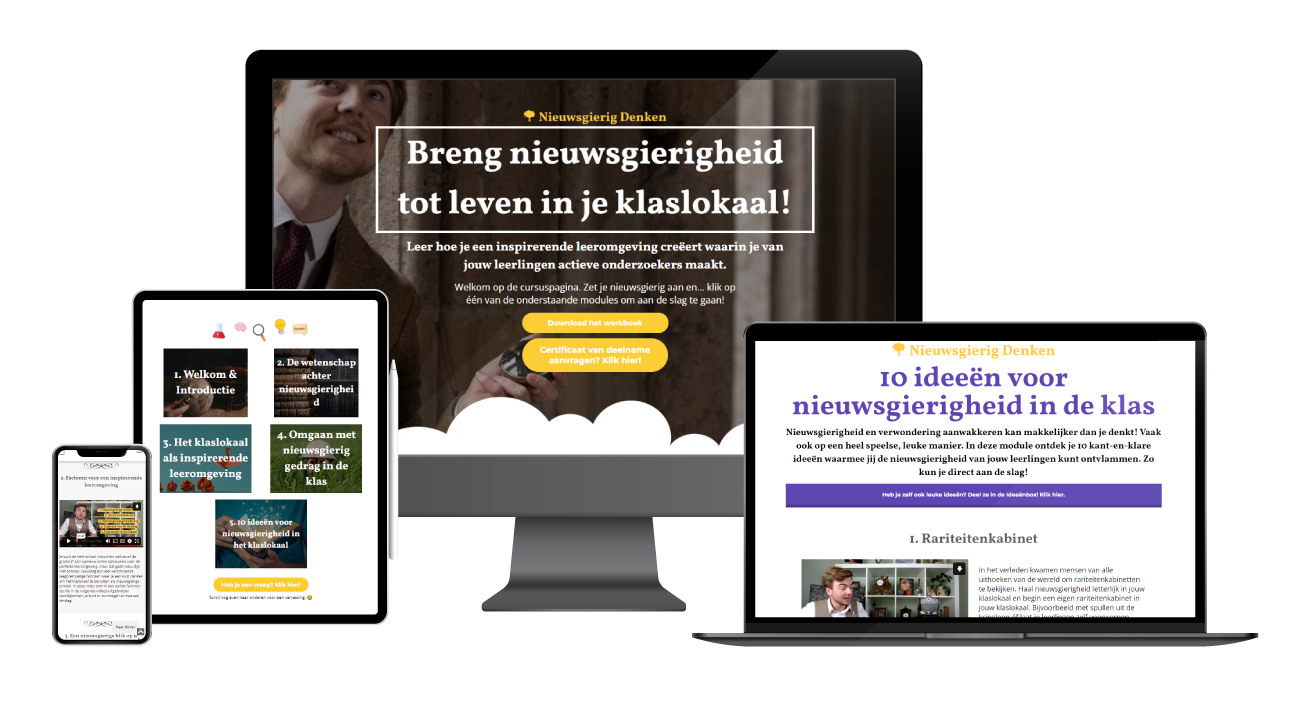 Nieuwgierig Denken Klaslokaal Cursus Omgeving