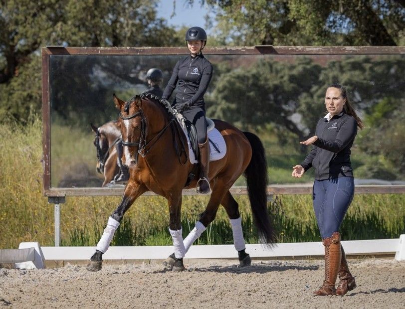 Classical Dressage Clinics with Anne-Sylvie Krapf