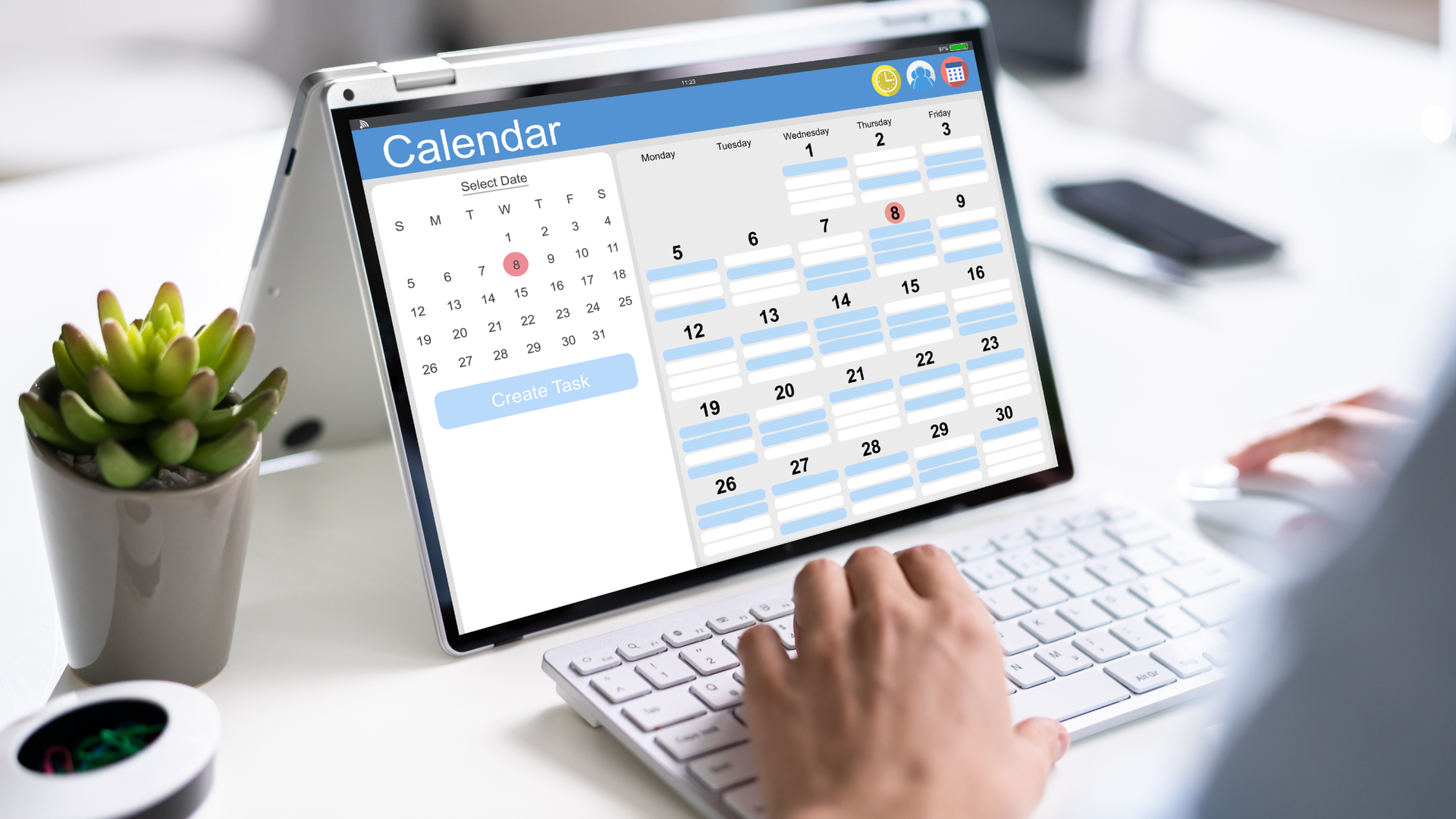 full calendar