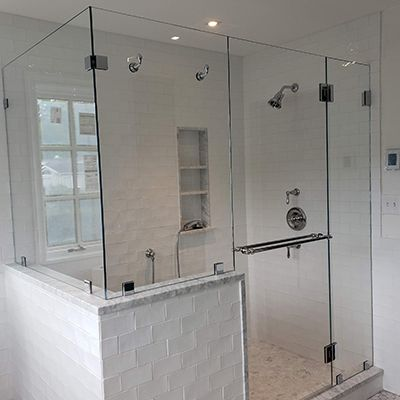 remodeled bathroom shower