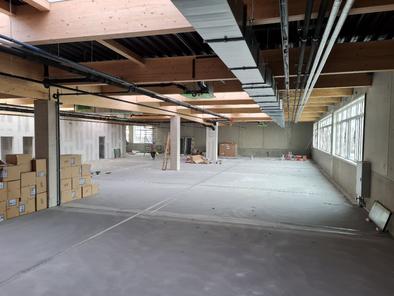 Referenz für arbeiten bei Fitnessstudio - Morefit - Baustelle