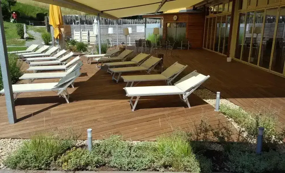 Terrasse Liegestühle
