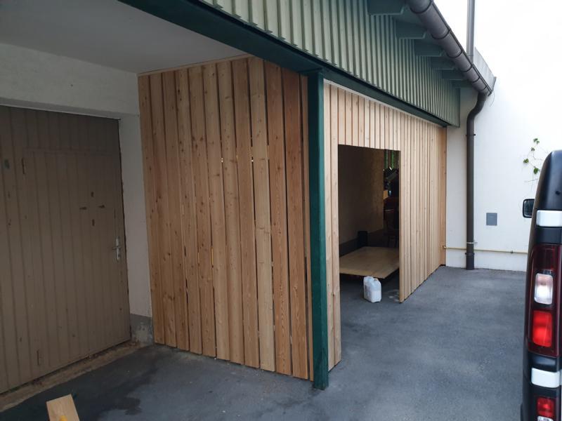 Verkleidung Holz