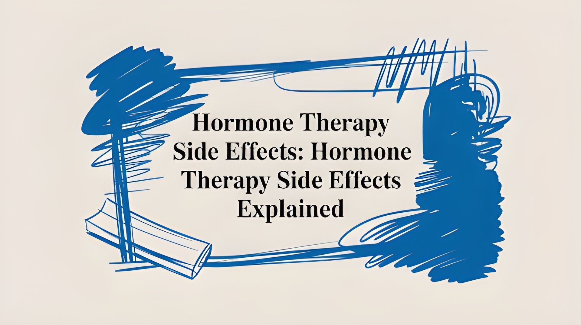 Blue-and-white title card reading “Is HRT Right for Me? A Mississippi Man’s Guide to Testosterone Therapy”