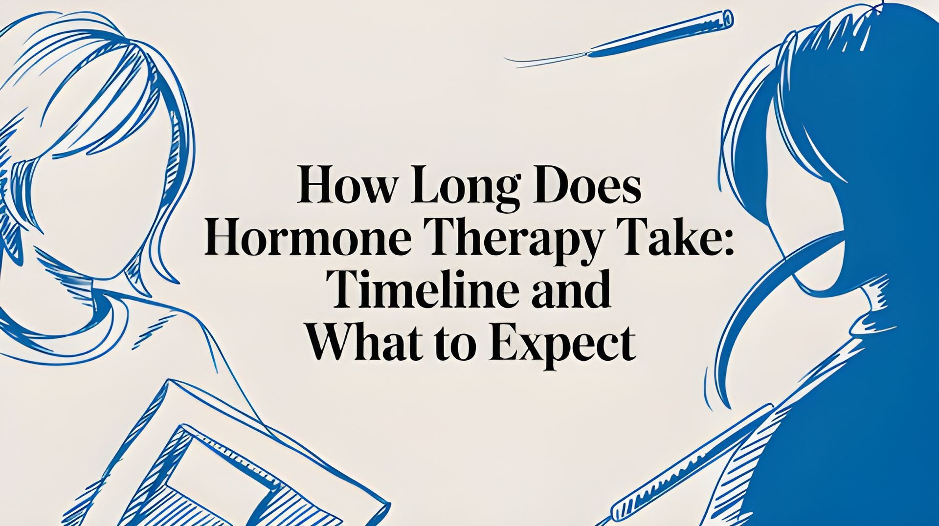 Blue-and-white title card reading “Is HRT Right for Me? A Mississippi Man’s Guide to Testosterone Therapy”