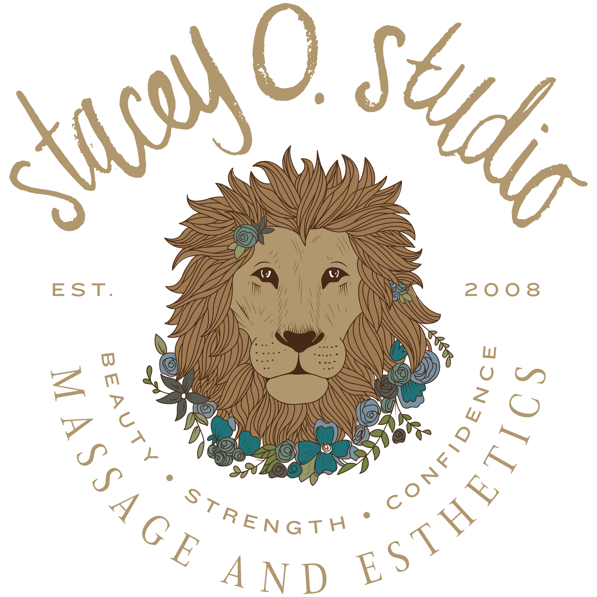Stacey O. Studio Massage and Esthetics Logo