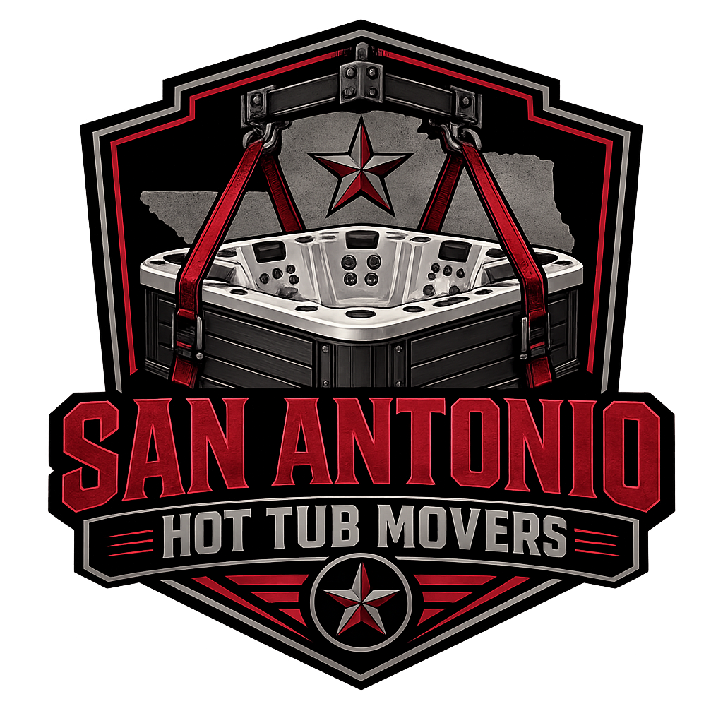 san antonio hot tub movers logo