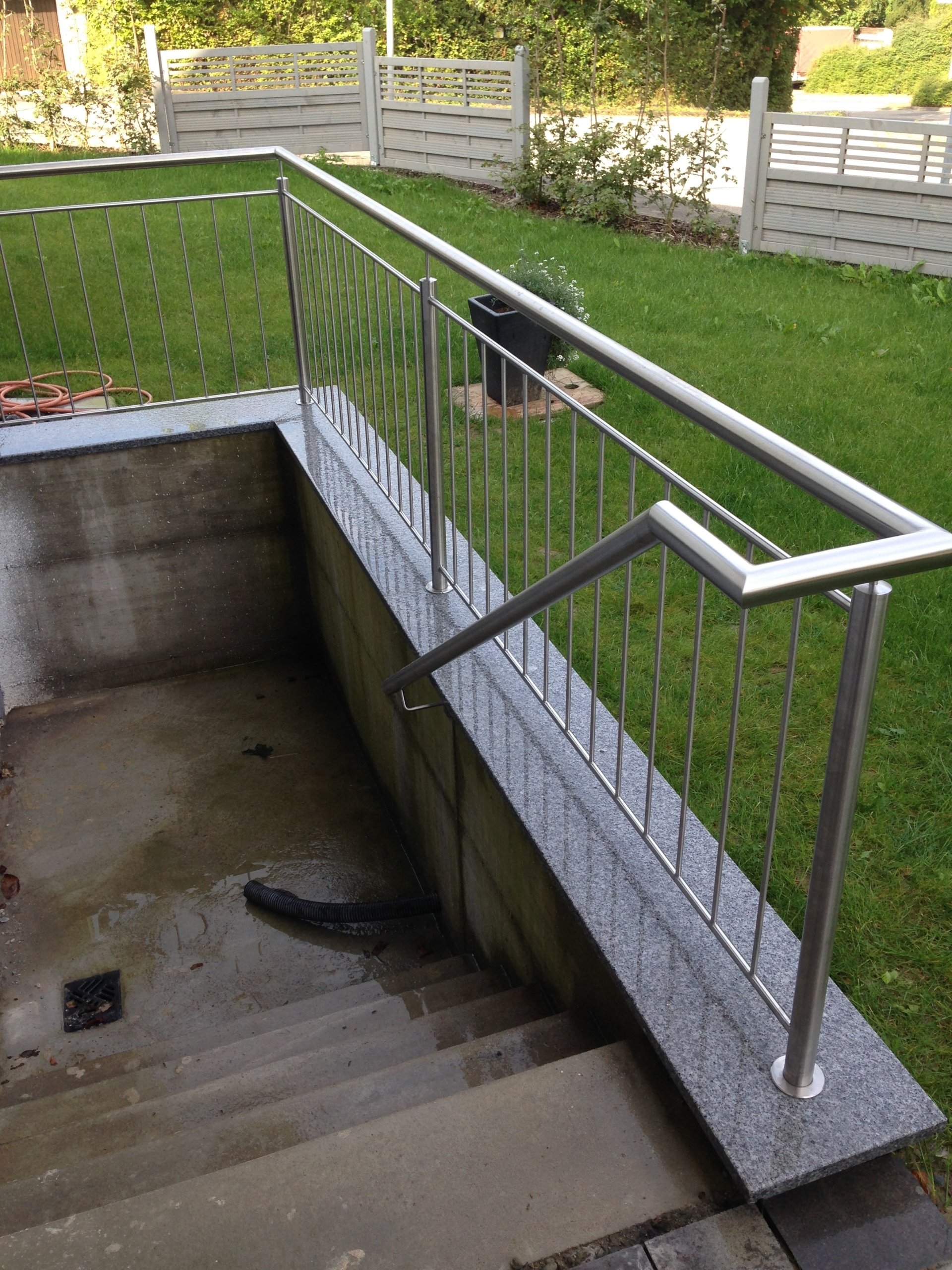 Geländer mit Stabfüllungen