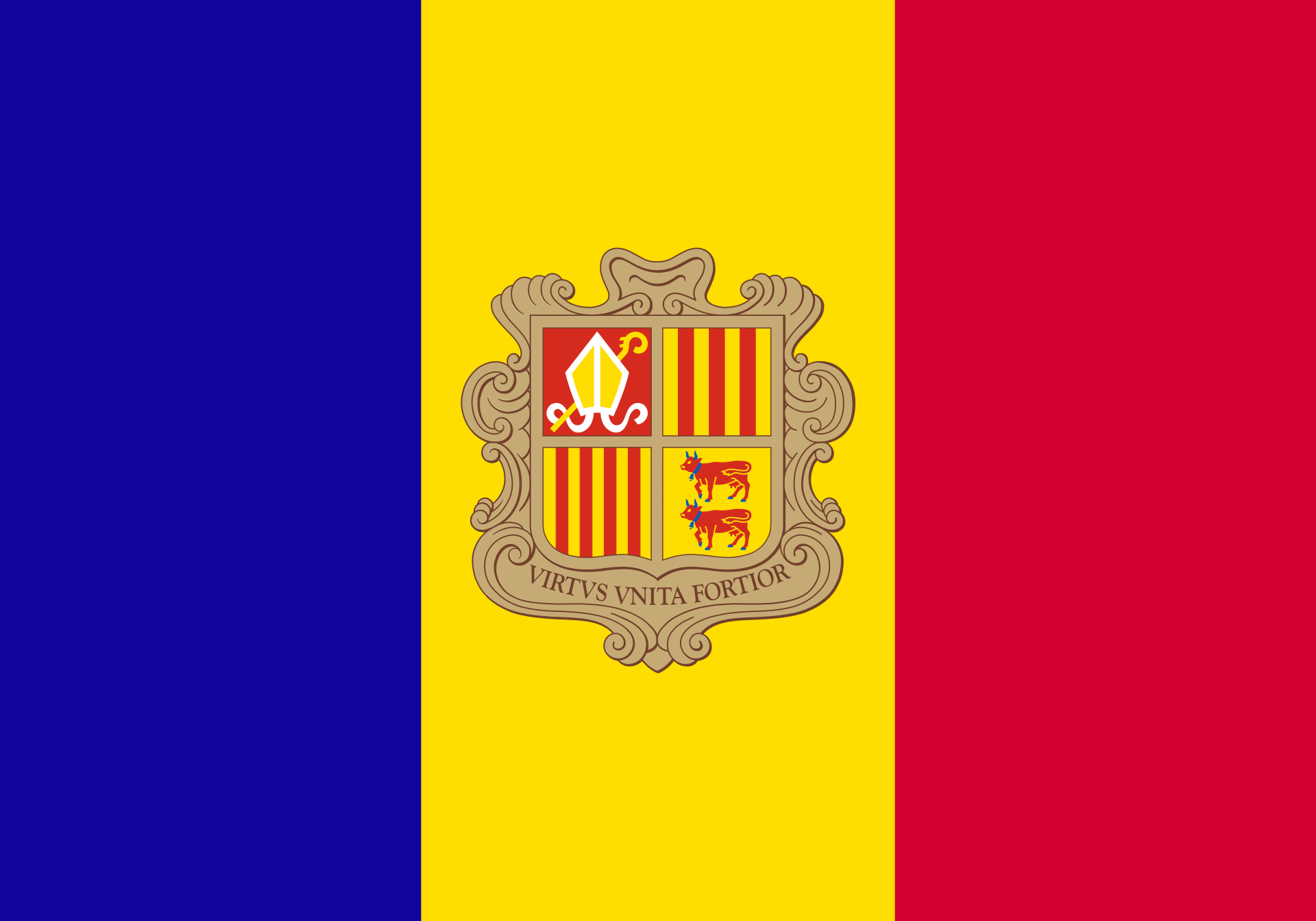 Flag of Andorra Flag of Andorra