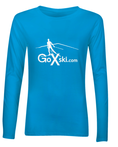 GoXski Ladies Turquoise T-Shirt GoXski Ladies Turquoise T-Shirt