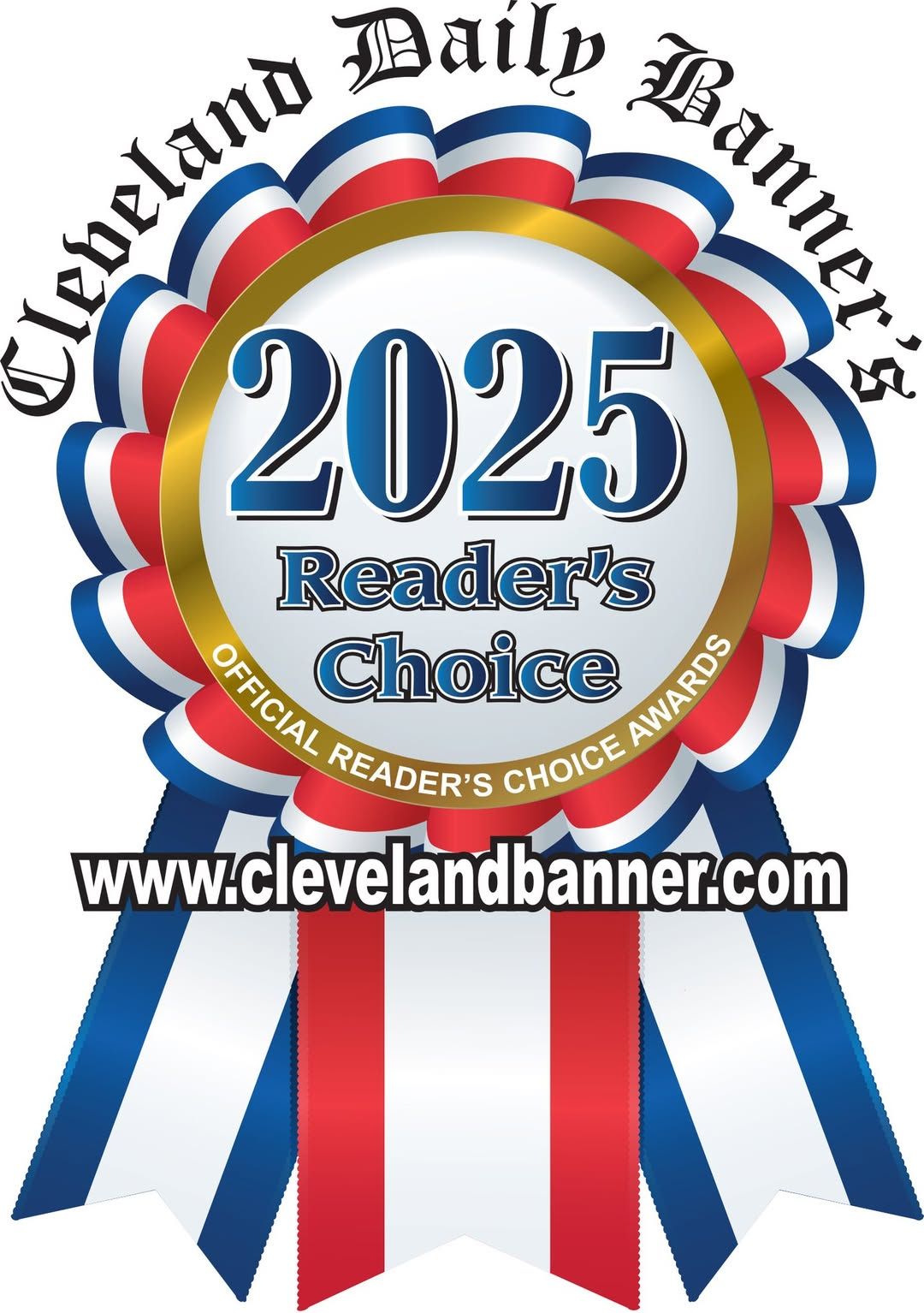 A cleveland daily banner 's 1st reader 's choice award