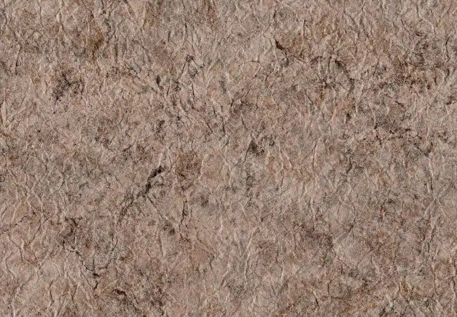 Un gros plan d'une de membrane de PVC couleur beige sahara