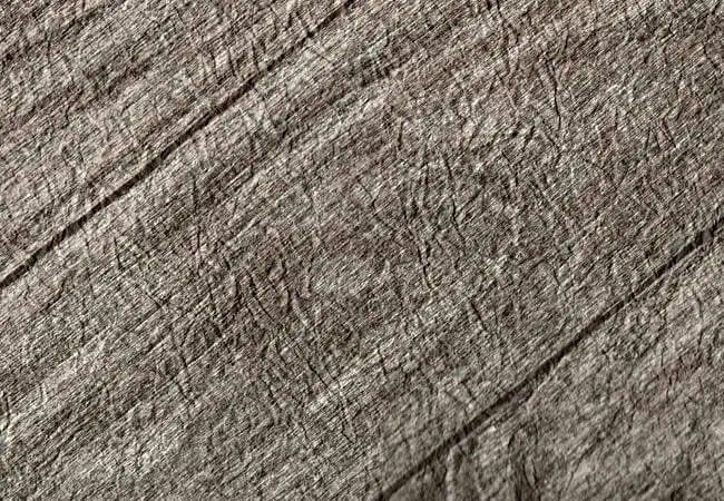 Un gros plan d'une de membrane de PVC couleur planche grise contemporaine