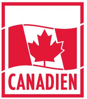 Le drapeau du Canada rouge