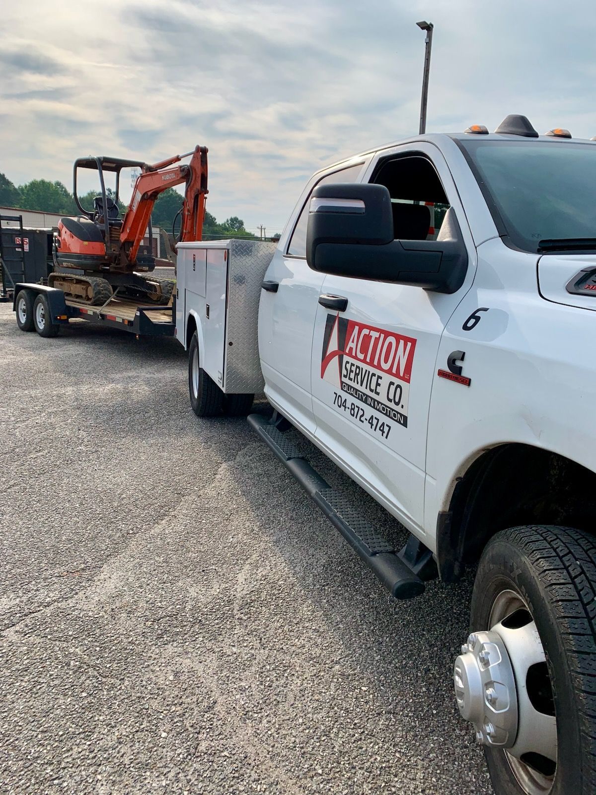 Action Service Company, LLC Truck