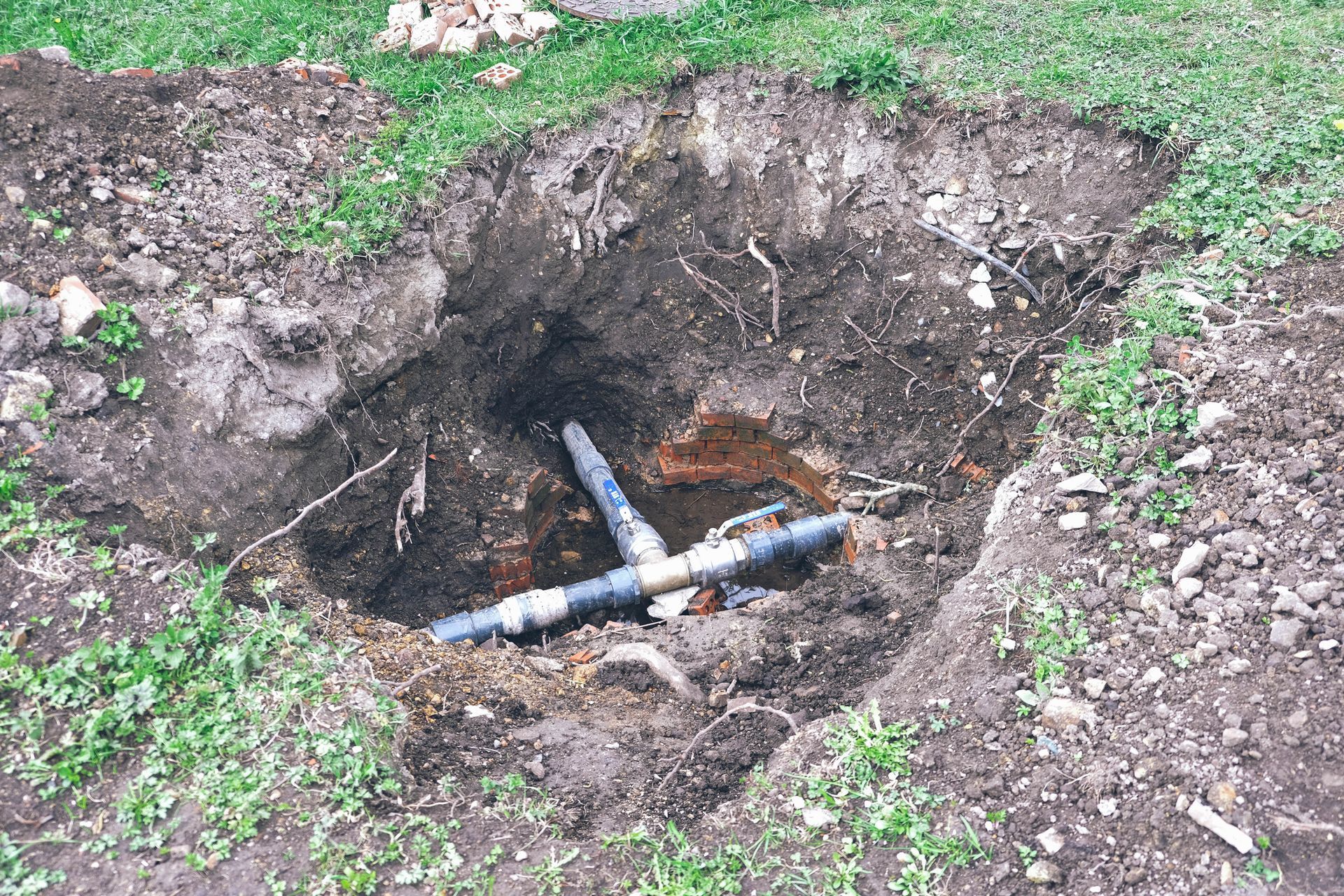 Residential Sewer Line Repair
