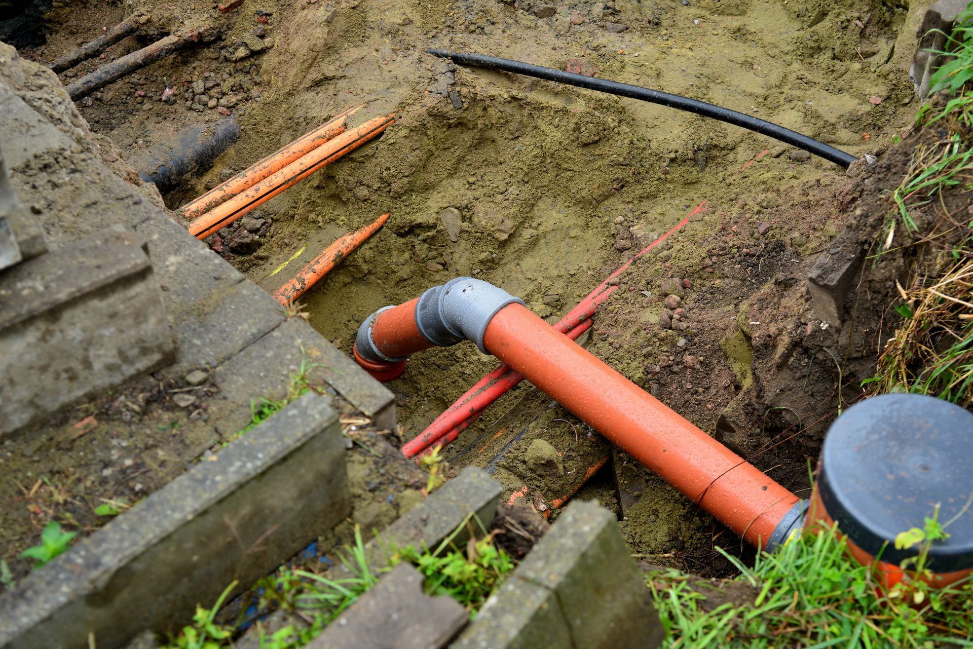 Sewage Pipe System
