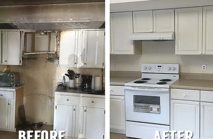 Kitchen renovation: 