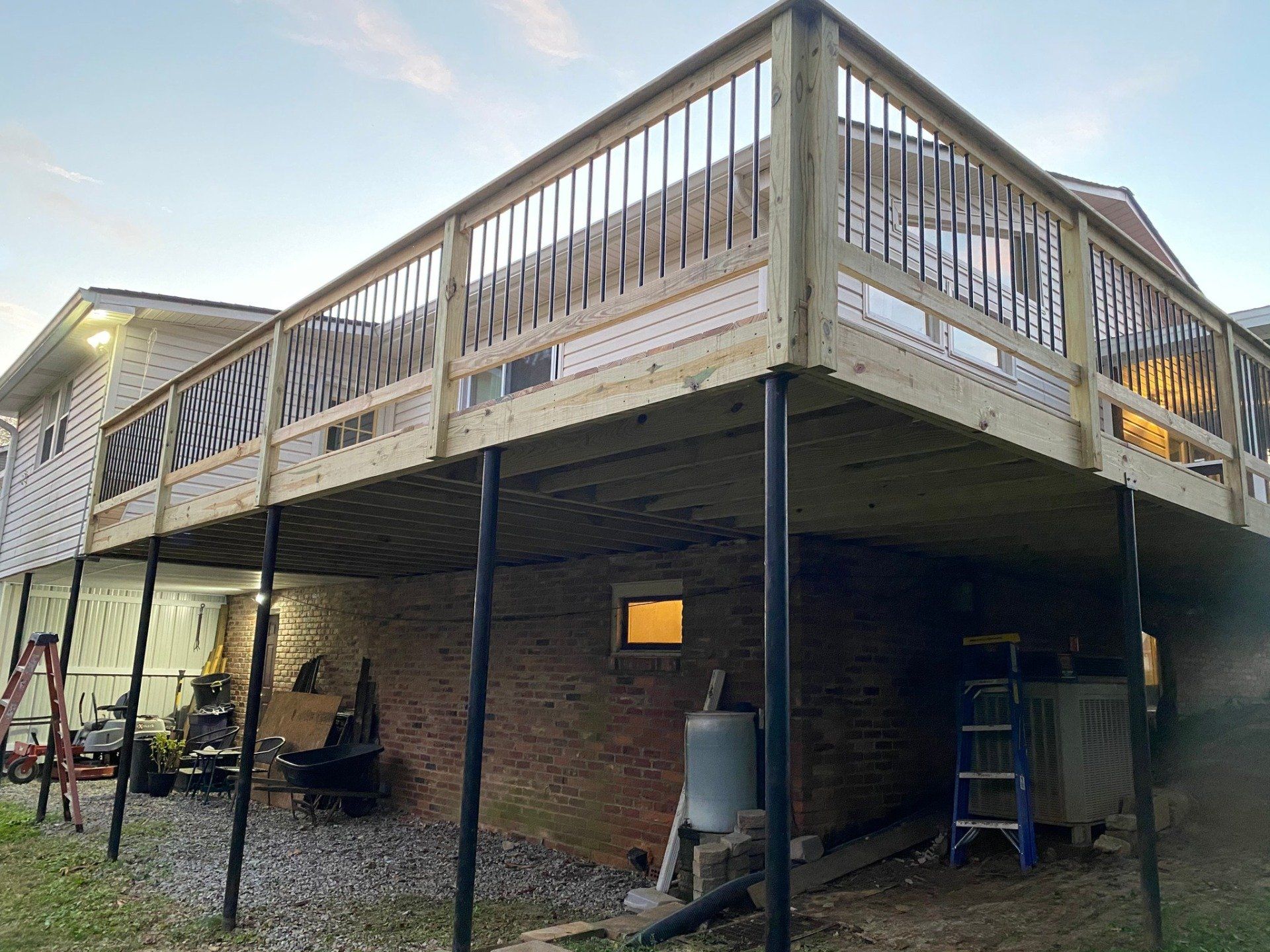custom deck in belle meade, tn