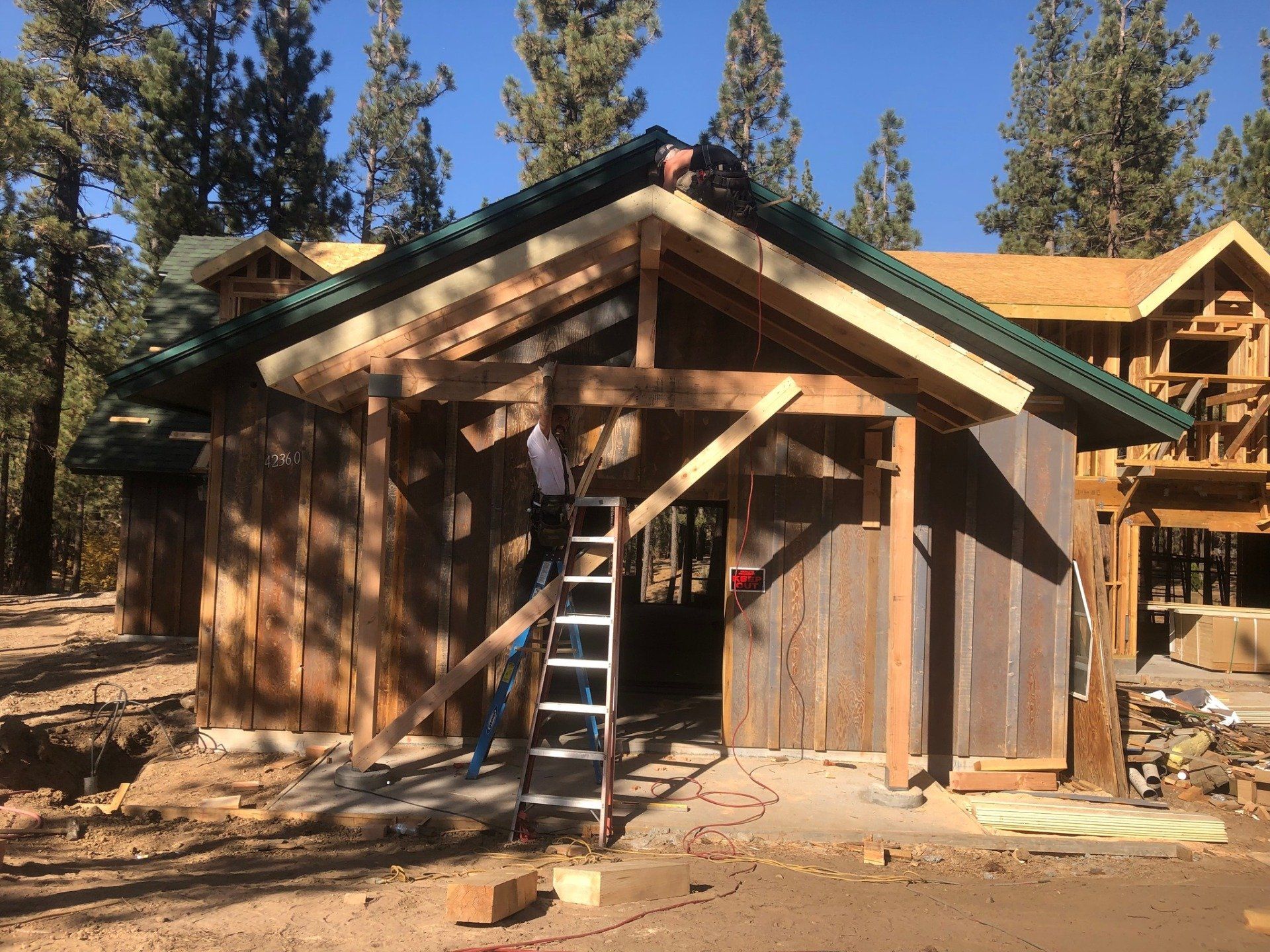 framing by carpenters
