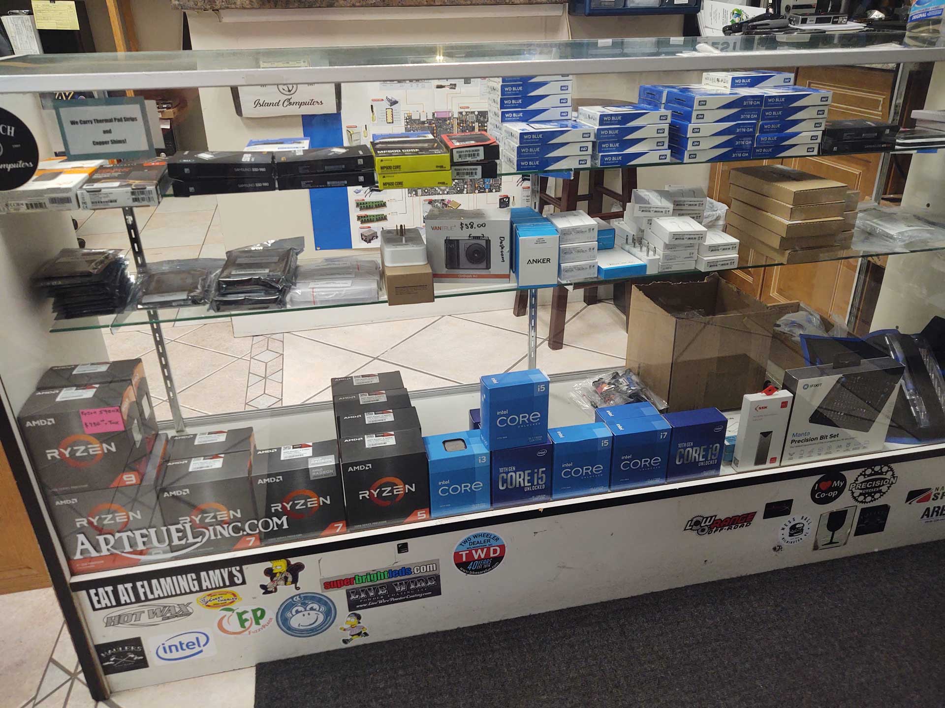 Computer Components Wilmington, NC KaraTech & Island Computers