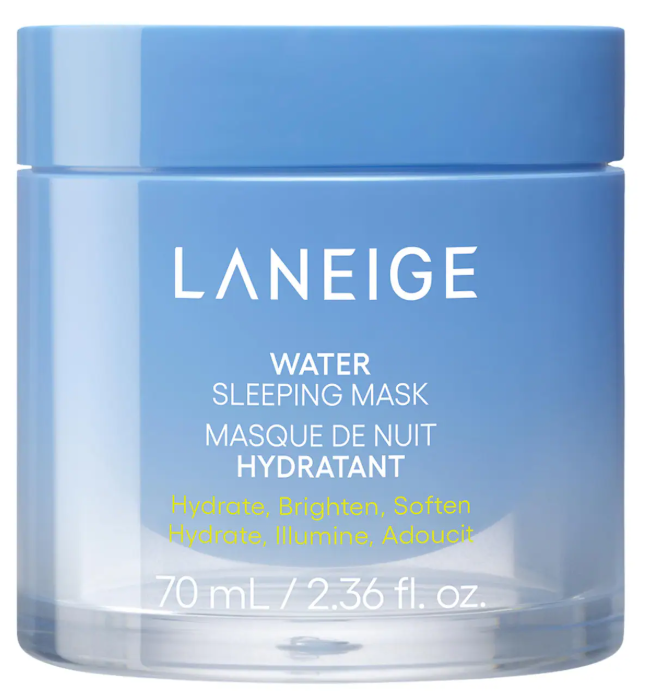 LANEIGE Water Sleeping Mask for Moisture Barrier Support with Niacinamide & Squalane