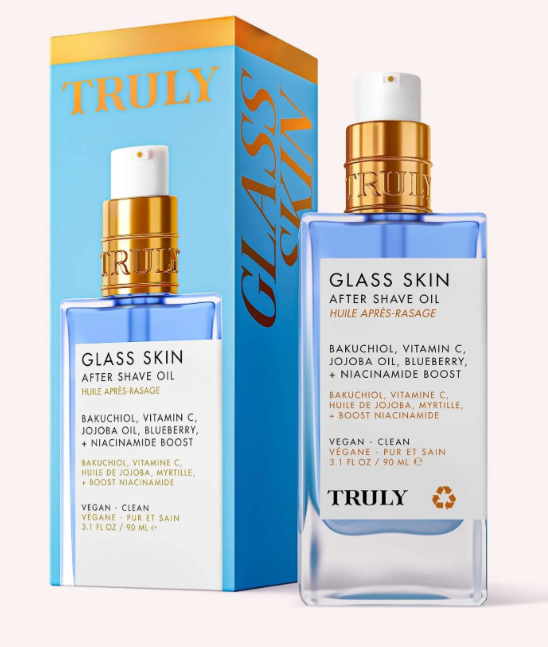 TRULY Glass Skin After Shave Oil 90ml