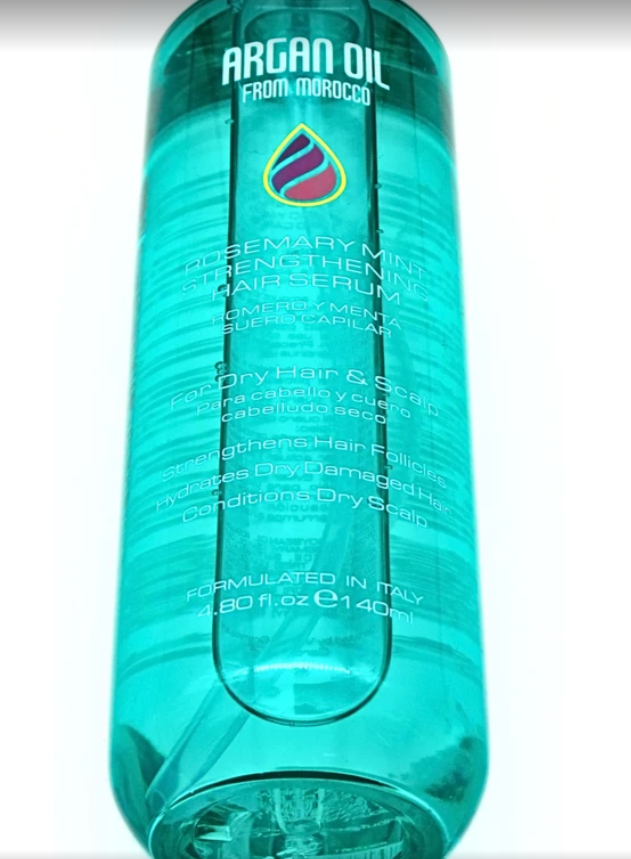 Argan Oil From Morocco Rosemary And Mint Strengthening Hair Serum 140 ml
