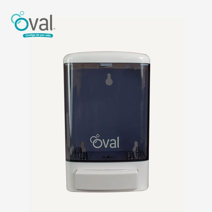 DV006 – Jabonera Humo con blanco Oval