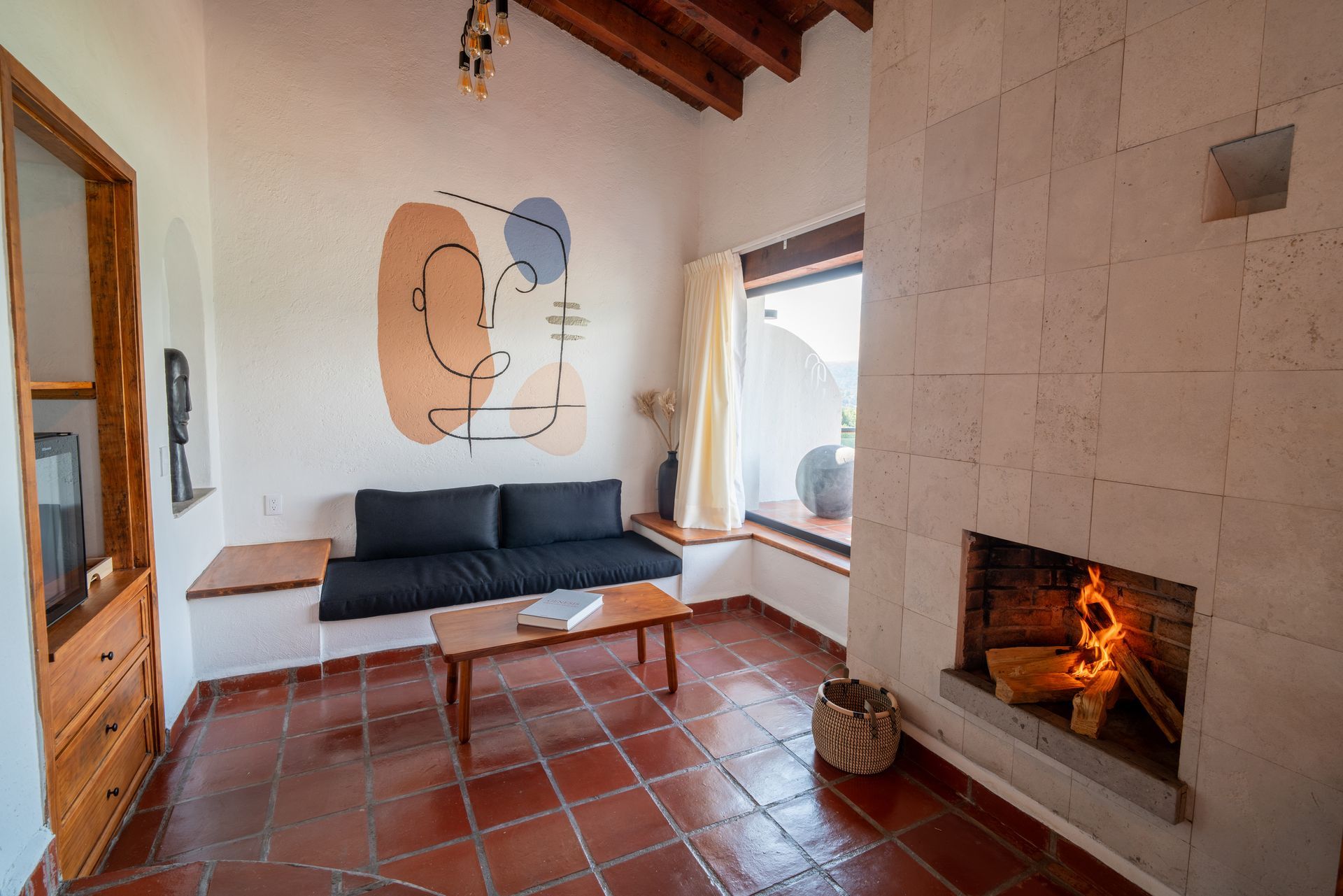 Una sala de estar de Hanna Hotel Boutique