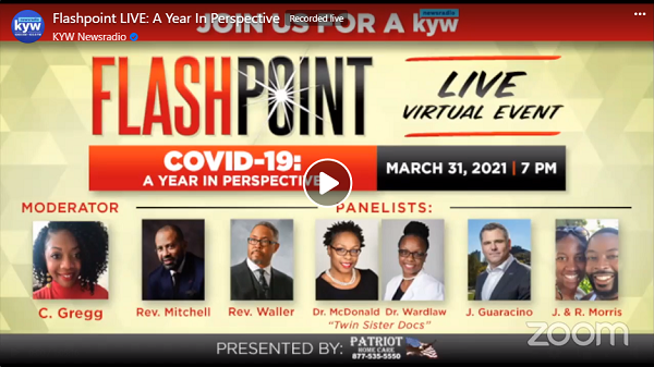 Twin Sisters Docs on KYW Radio FlashPoint