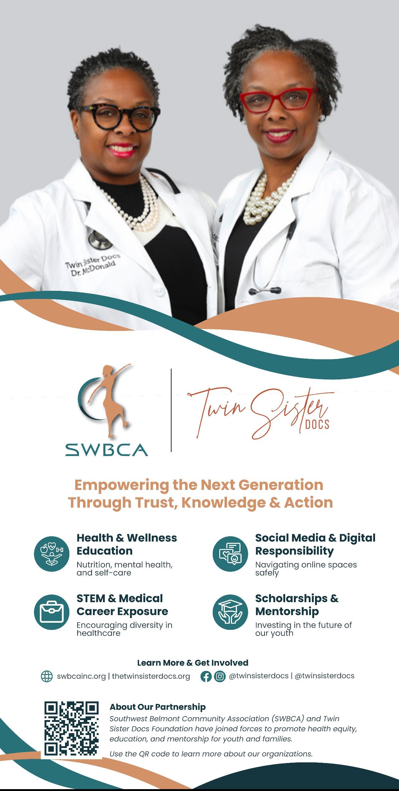 Twin SIster Docs and SWBCA Partnership
