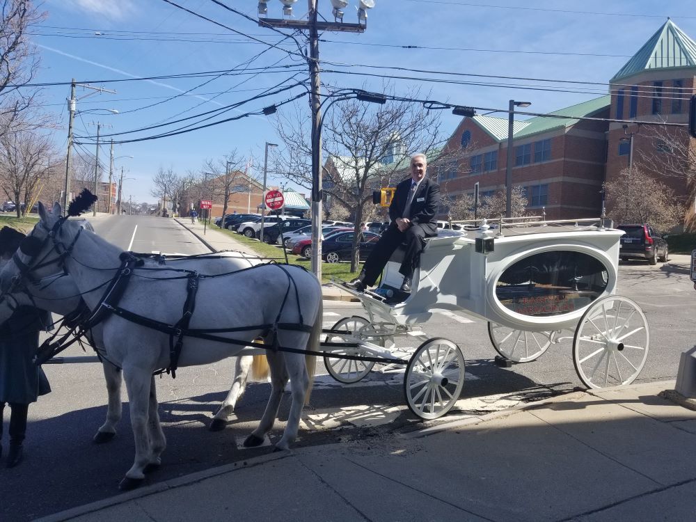 Horse Drawn Carriage Hearse Casey Funeral Homes & Cremation Care