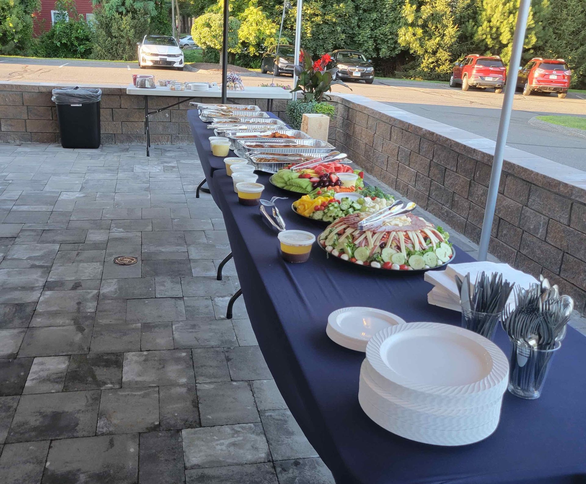 Casey Funeral Home Courtyard