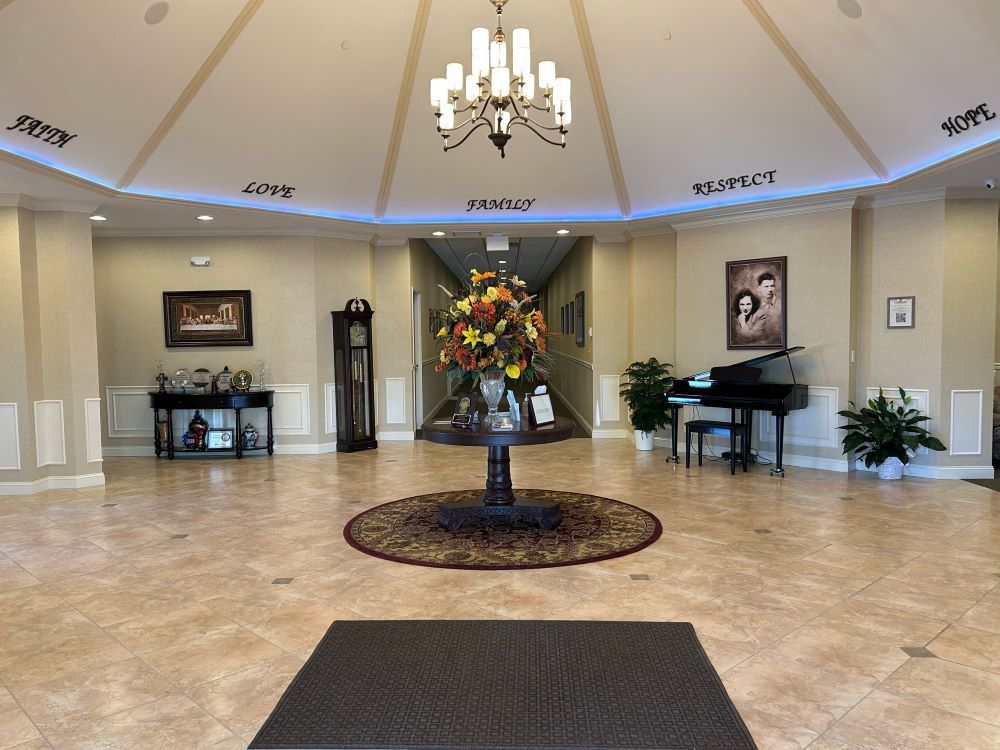 Casey Funeral Home Lobby