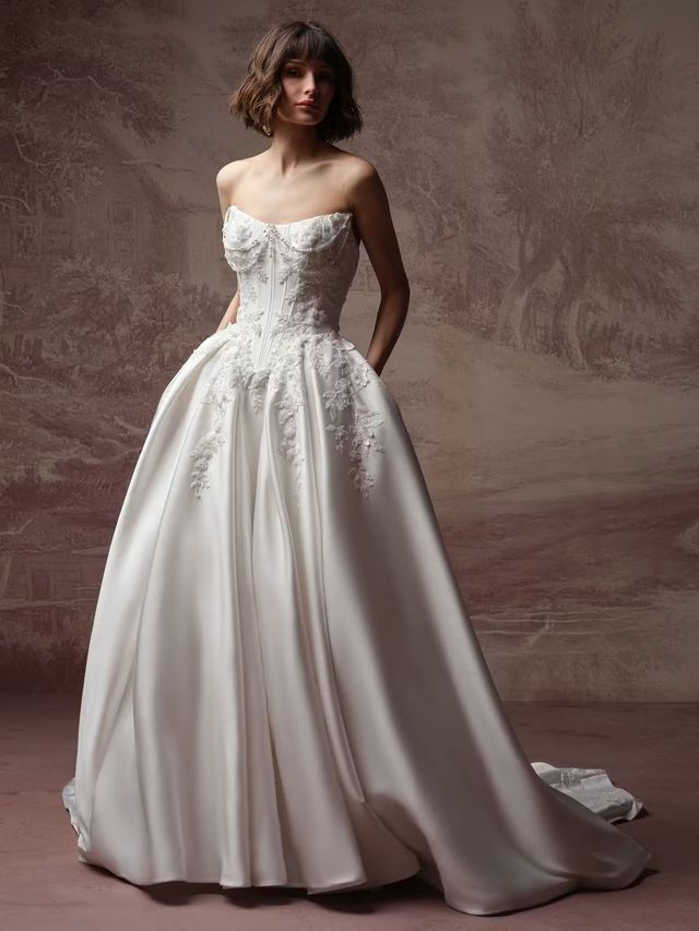 bridesmaid dresses canton ohio Wedding | Abbott's Bridal and Formal Wear Pocket Dresses It's giving.. elegant, classy, Size:M12