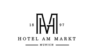 Logo for Hotel Am Markt in Munich: stylized 