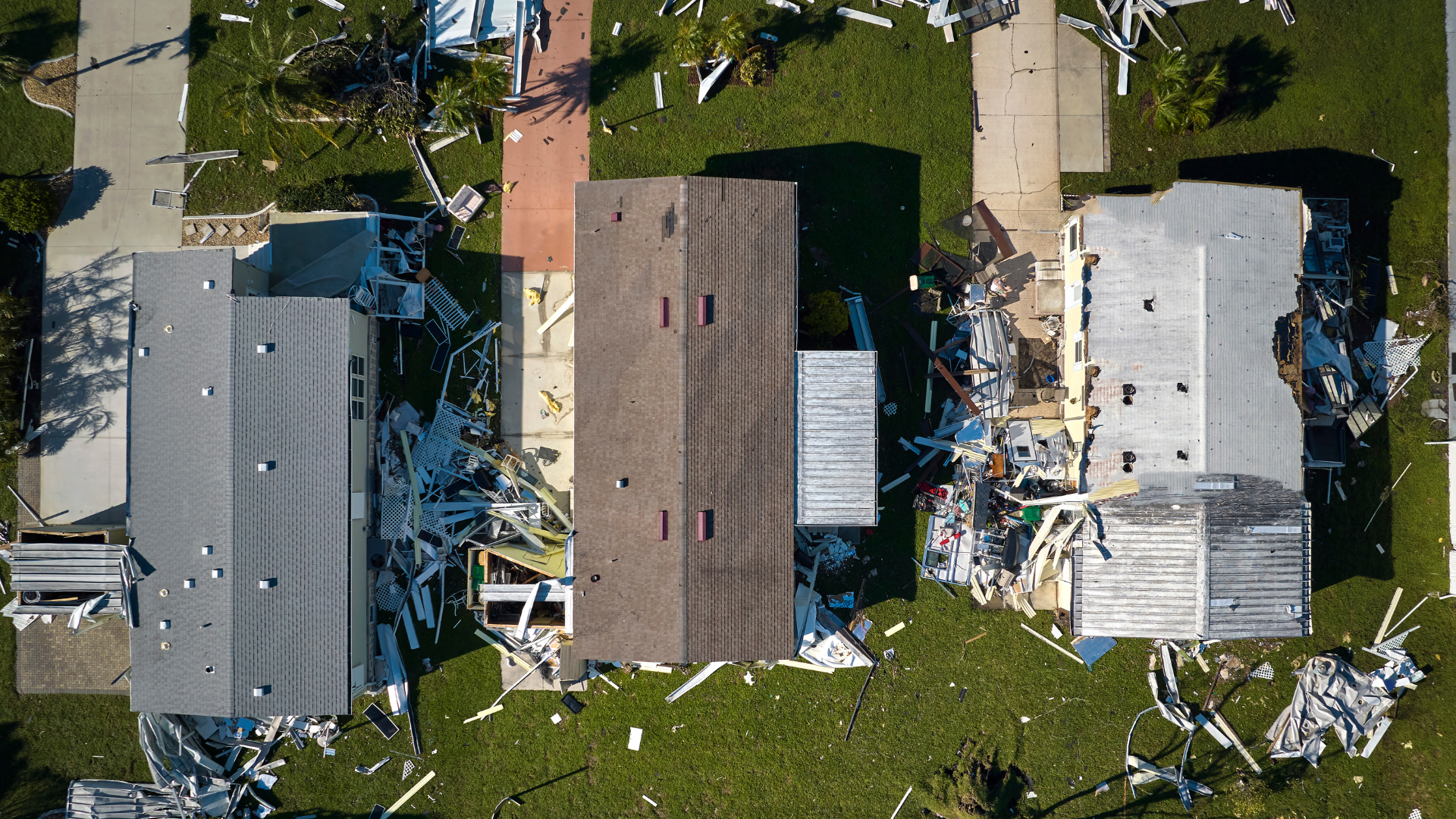 Virginia home exterior storm damage King George neighborhood