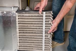 Dirty Air Filter — Vashon, WA — Vashon Heating & Cooling Dirty Air Filter — Vashon, WA — Vashon Heating & Cooling